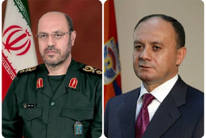 Armenian, Iranian defense ministers mull Karabakh conflict in Moscow